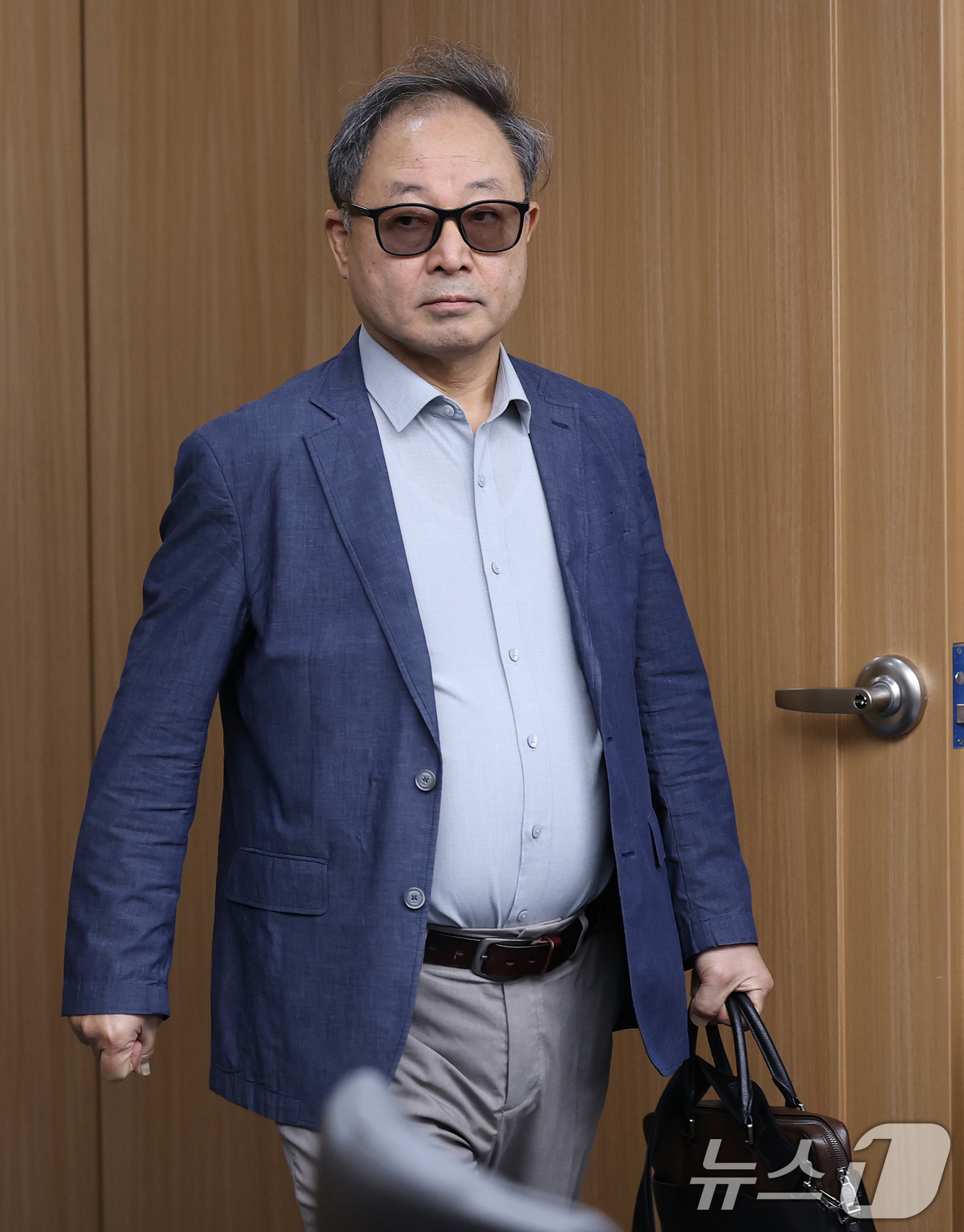 (서울=뉴스1) 오대일 기자 = 한석훈 국가인권위원회 비상임위원이 13일 오후 서울 중구 국가인권위원회에서 열린 제18차 전원위원회에 참석하고 있다. 2025.10.13/뉴스1