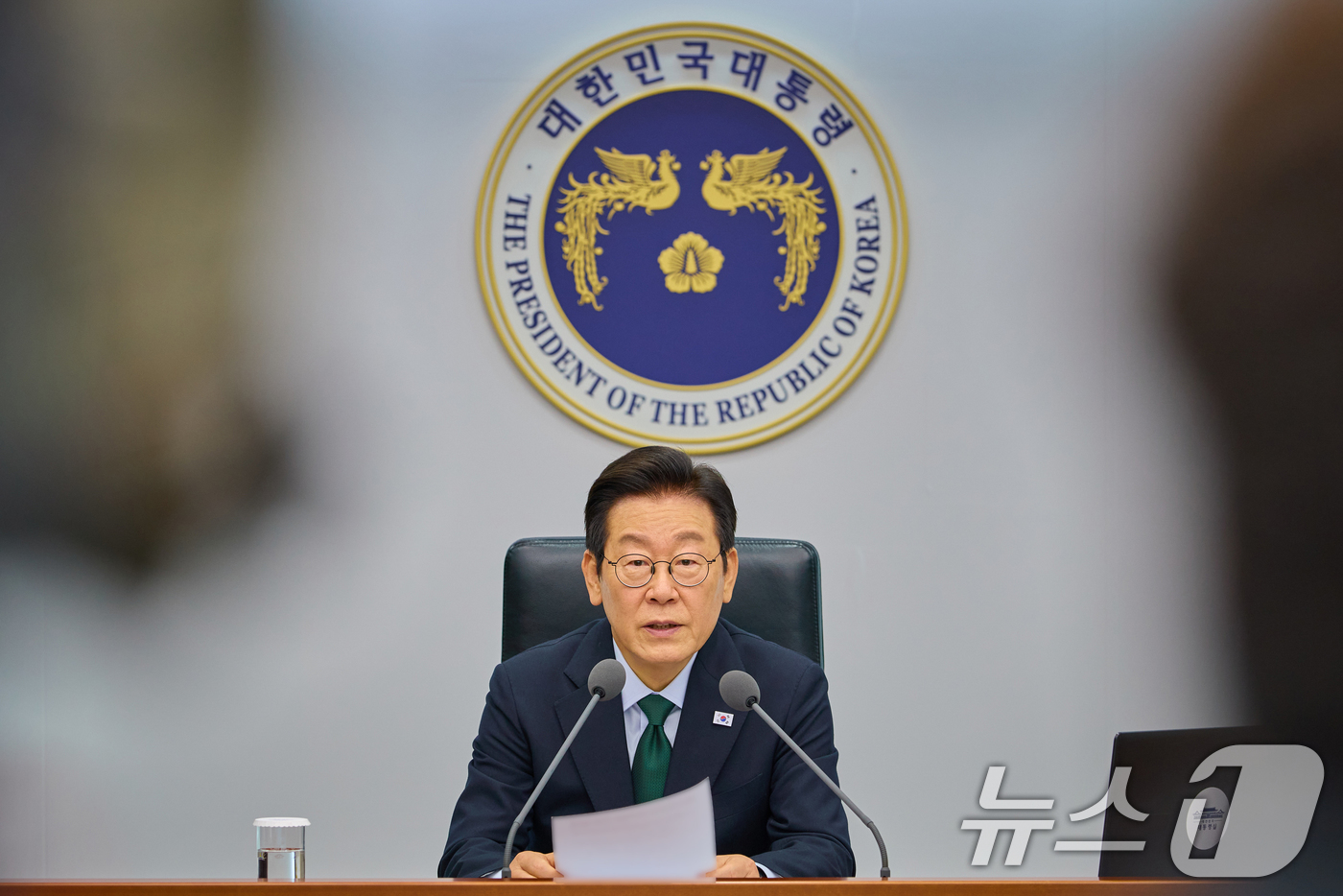 (서울=뉴스1) 허경 기자 = 이재명 대통령이 13일 서울 용산 대통령실 청사에서 열린 수석보좌관회의에서 발언하고 있다. (대통령실 제공. 재판매 및 DB 금지) 2025.10.1 …