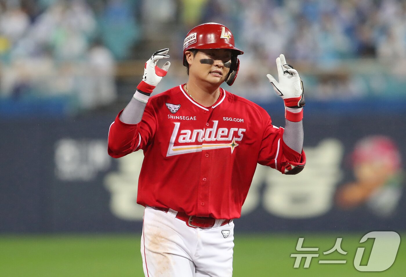 본문 이미지 - SSG 랜더스 고명준. ⓒ 뉴스1 공정식 기자