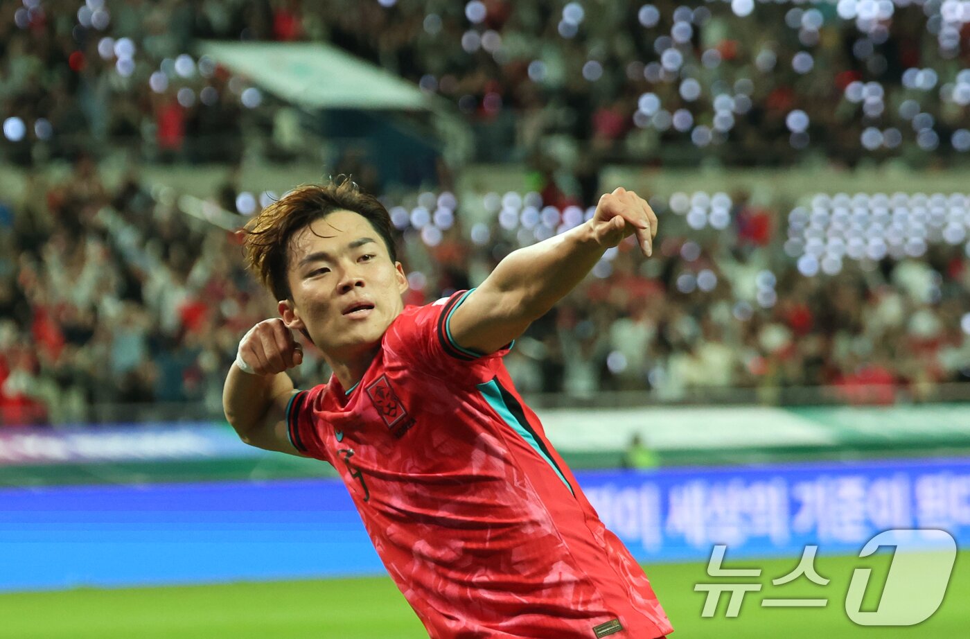 본문 이미지 - 대표팀과 소속팀에서 좋은 모습을 보여주고 있는 오현규  ⓒ News1 김명섭 기자