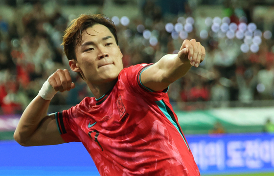 오현규, 가나전 최전방 투입…물오른 득점력 '해결사' 역할 기대