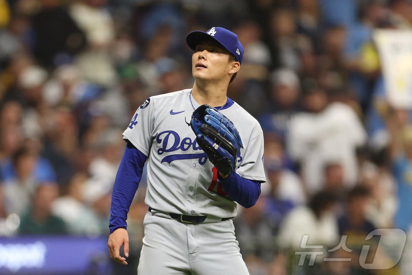 본문 이미지 - 야마모토 요시노부&#40;LA 다저스&#41;. ⓒ AFP=뉴스1