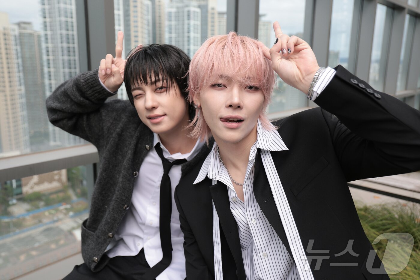 본문 이미지 - 앤팀 타키(왼쪽)와 니콜라스 / 뉴스1 ⓒ News1 권현진 기자