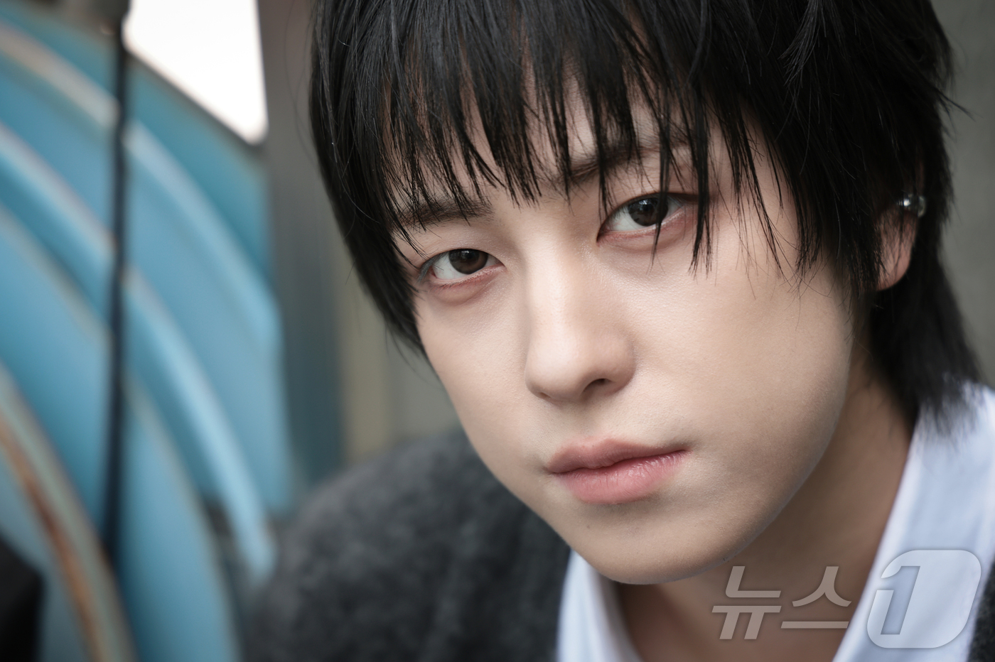 (서울=뉴스1) 권현진 기자 = 앤팀 타키가 서울 용산구 하이브 사옥에서 열린 ‘물 건너온 아이돌’ 인터뷰에 앞서 포즈를 취하고 있다.앤팀(&TEAM) 은 하이브 최초의 해외법인 …