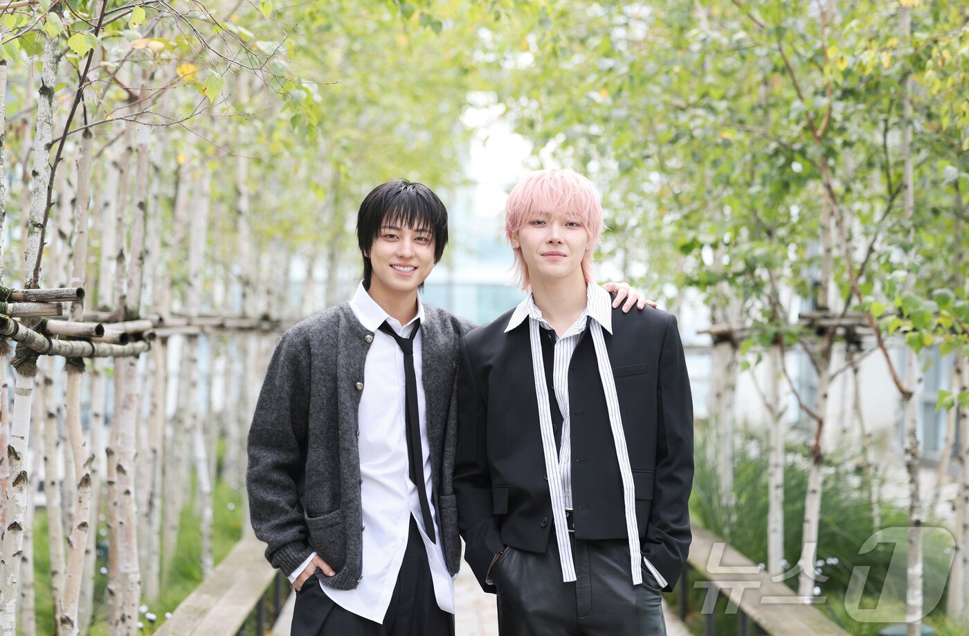 본문 이미지 - 앤팀 타키(왼쪽)와 니콜라스 / 뉴스1 ⓒ News1 권현진 기자