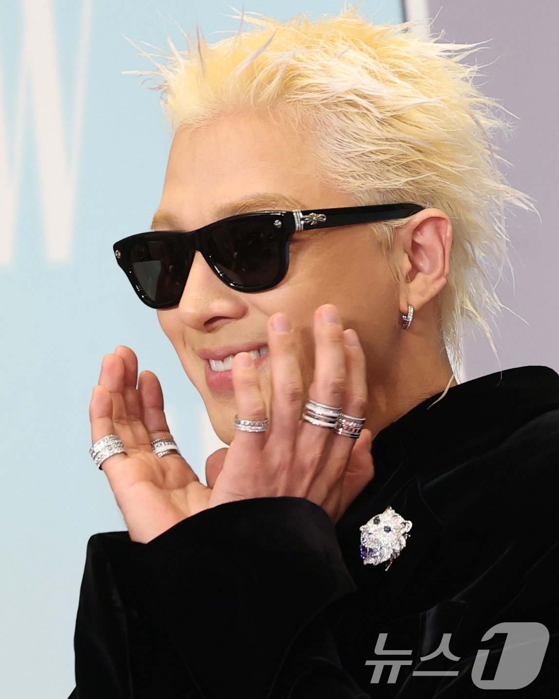 (서울=뉴스1) 권현진 기자 = 빅뱅 태양이 15일 서울 종로구 포시즌스 호텔에서 열린 ‘제20회 유방암 인식 향상 캠페인 자선 행사’에 참석하고 있다. 2025.10.15/뉴스1 …