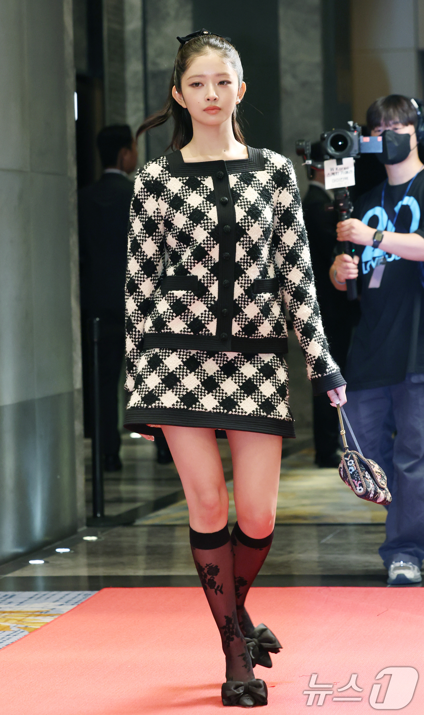 (서울=뉴스1) 권현진 기자 = 아이브 레이가 15일 서울 종로구 포시즌스 호텔에서 열린 ‘제20회 유방암 인식 향상 캠페인 자선 행사’ 참석하고 있다. 2025.10.15/뉴스1 …