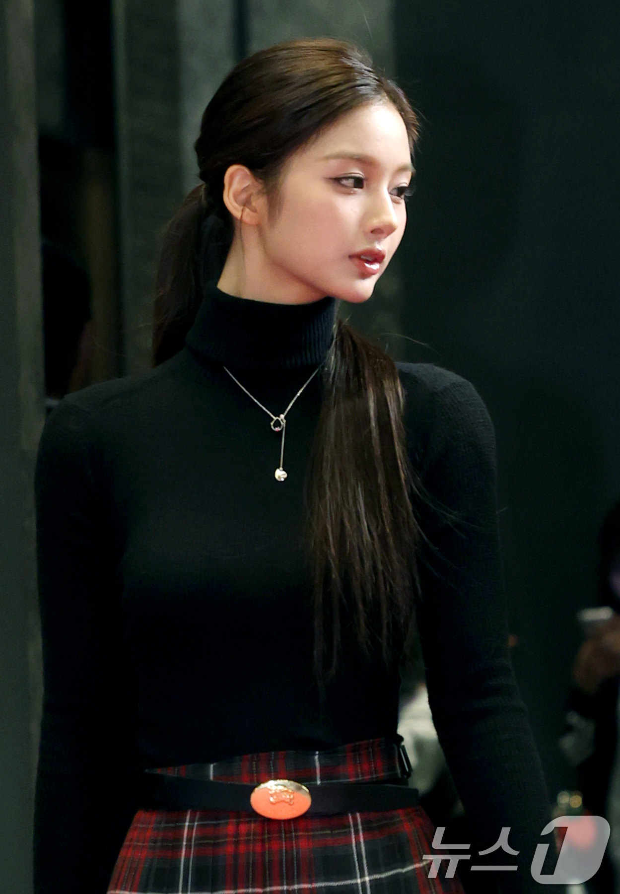 (서울=뉴스1) 권현진 기자 = 엔믹스 설윤이 15일 서울 종로구 포시즌스 호텔에서 열린 ‘제20회 유방암 인식 향상 캠페인 자선 행사’에 참하고 있다. 2025.10.16/뉴스1 …