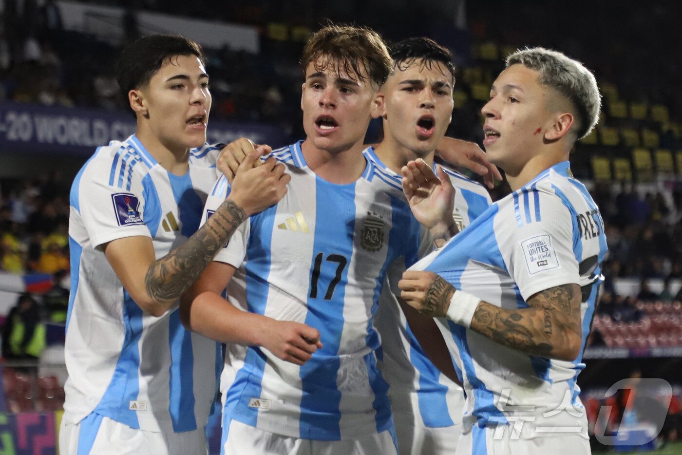 본문 이미지 - 아르헨티나 U20 대표팀 ⓒ AFP=뉴스1