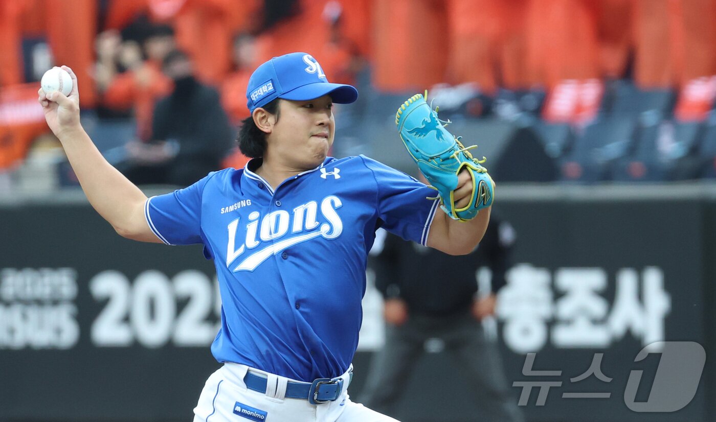 본문 이미지 - 삼성 라이온즈 양창섭. ⓒ 뉴스1 김기남 기자