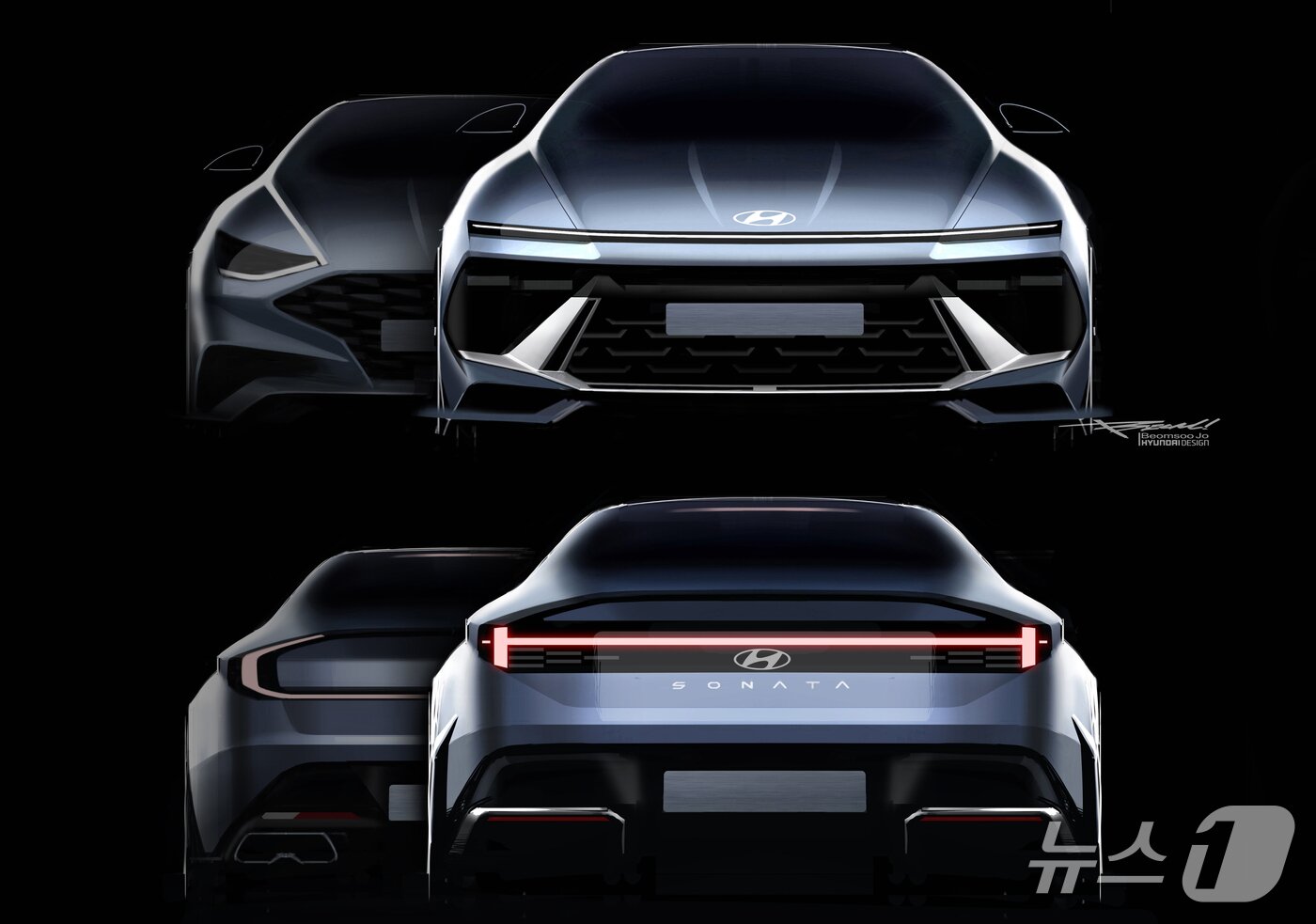 본문 이미지 -  8세대 쏘나타.&#40;현대차 제공&#41;
