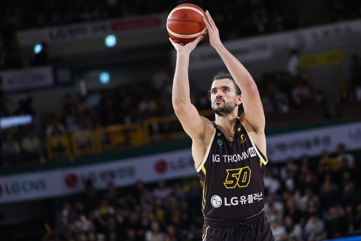 본문 이미지 - 창원 LG 마레이.&#40;KBL 제공&#41;