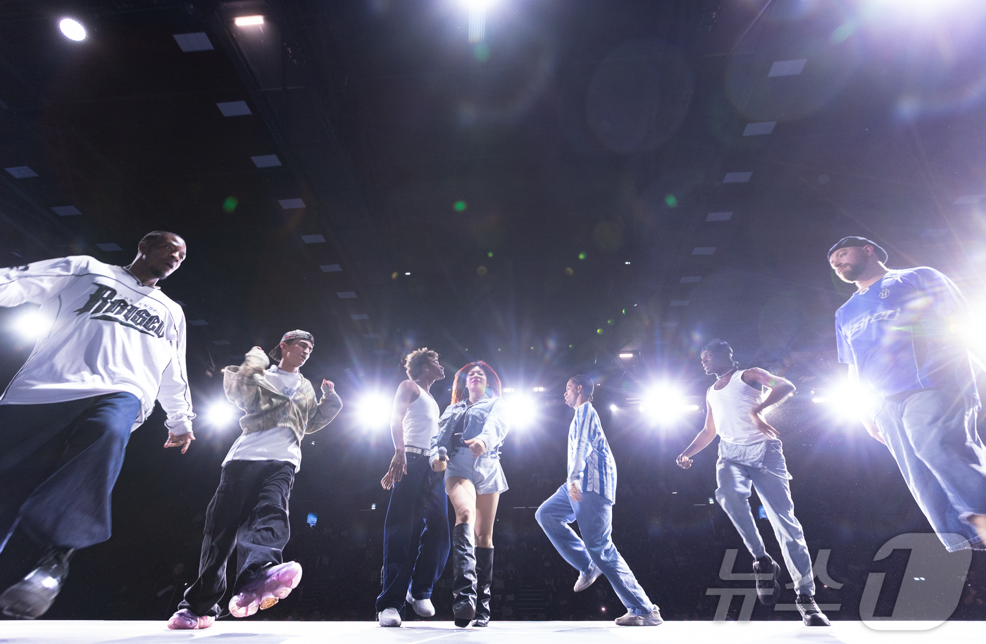 (파리=뉴스1) 이준성 기자 = 18일(현지시간) 프랑스 파리 북서쪽 인근 클리시홀에서 ‘글로벌 K-팝 컴피티션 파리 2025’(Global K-POP Competition Par …