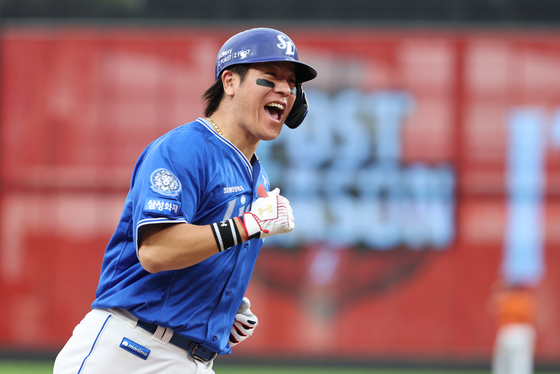 삼성 강민호, KBO리그 최초 2500경기 출장 대기록(종합)