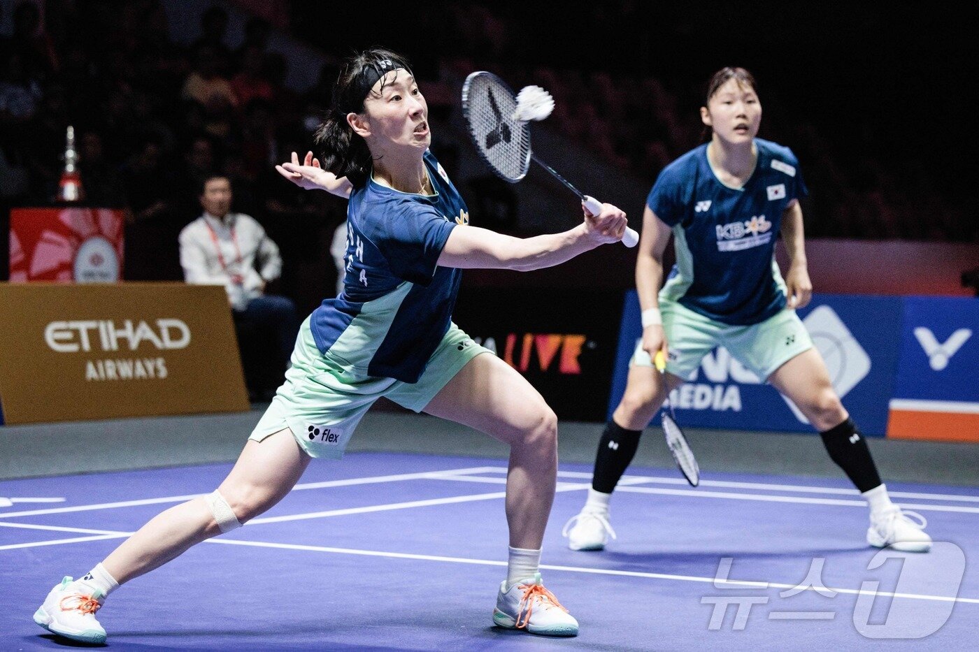 본문 이미지 - 이소희(왼쪽)와 백하나. ⓒ AFP=뉴스1