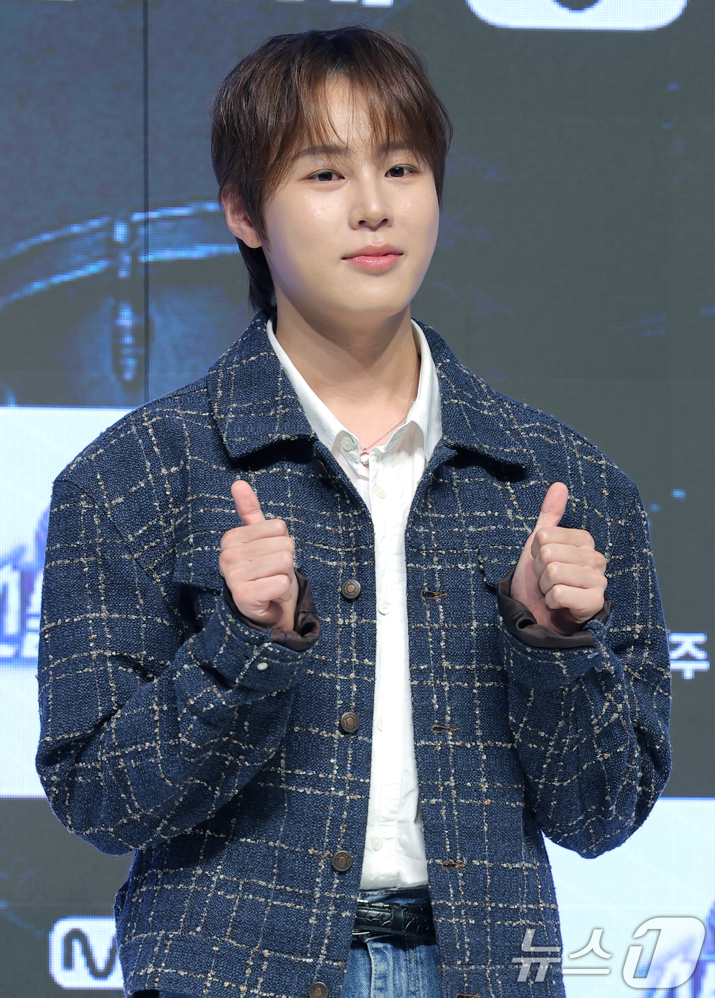 (서울=뉴스1) 권현진 기자 = 가수 하성운이 20일 오전 서울 강남구 엘리에나호텔에서 열린 Mnet '스틸하트클럽' 제작발표회에 참석해 포즈를 취하고 있다.‘스틸하트클럽'은 기타 …