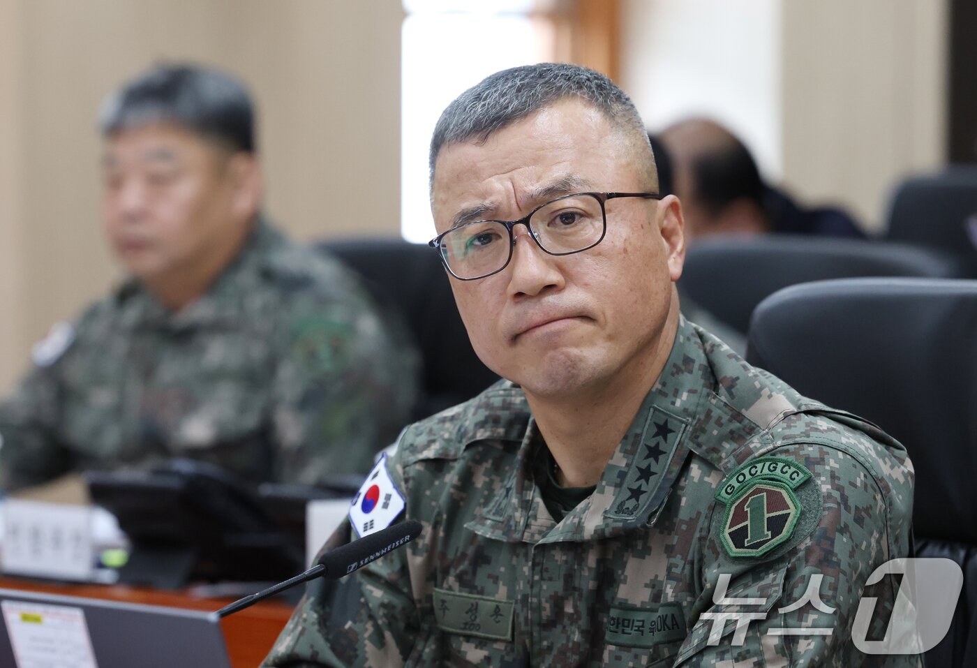 본문 이미지 - 주성운 지상작전사령관. 2025.10.21 ⓒ 뉴스1 김영운 기자