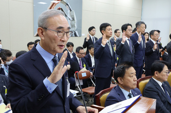 [뉴스1 PICK]과방위 국감…이통3사 대표들 국감 줄소환