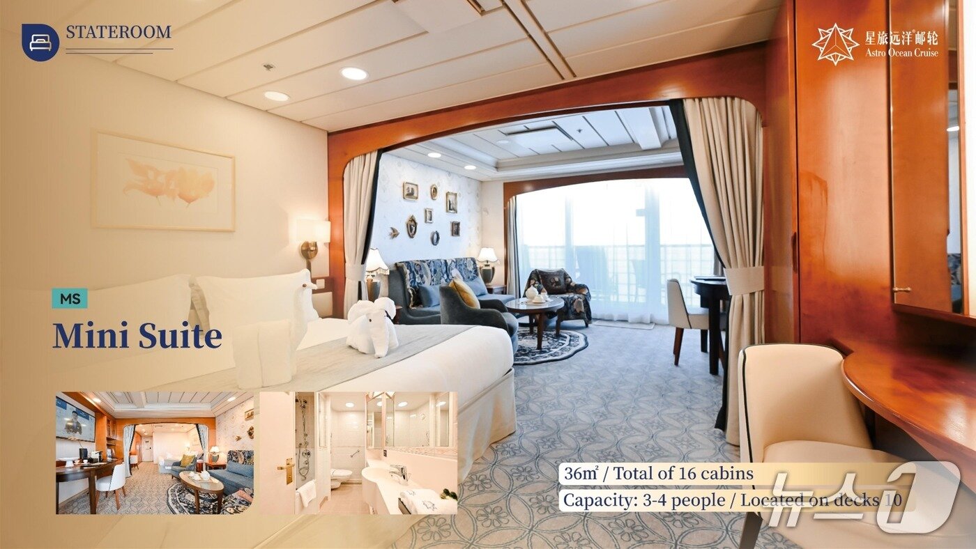 본문 이미지 - 피아노랜드호 객실. (APEC CEO SUMMIT KOREA 홈페이지 갈무리, 재판매 및 DB금지) 2025.10.22/뉴스1  