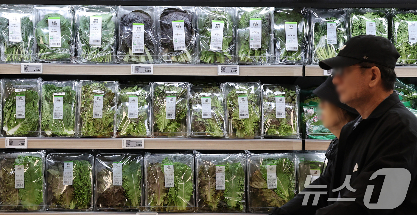 (서울=뉴스1) 이호윤 기자 = 한국은행이 발표한 9월 생산자물가지수가 전월 대비 0.4% 오르며 한 달 만에 상승세로 전환됐다. 농림수산품은 전월 대비 0.4% 오르며 품목별로 …