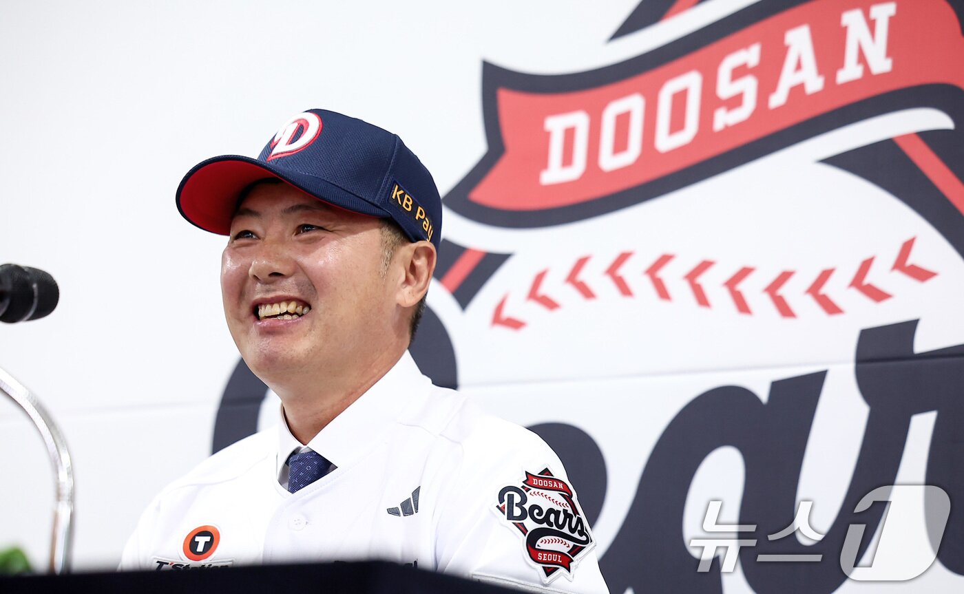 본문 이미지 - 김원형 두산 베어스 감독. 2025.10.23 ⓒ 뉴스1 김성진 기자