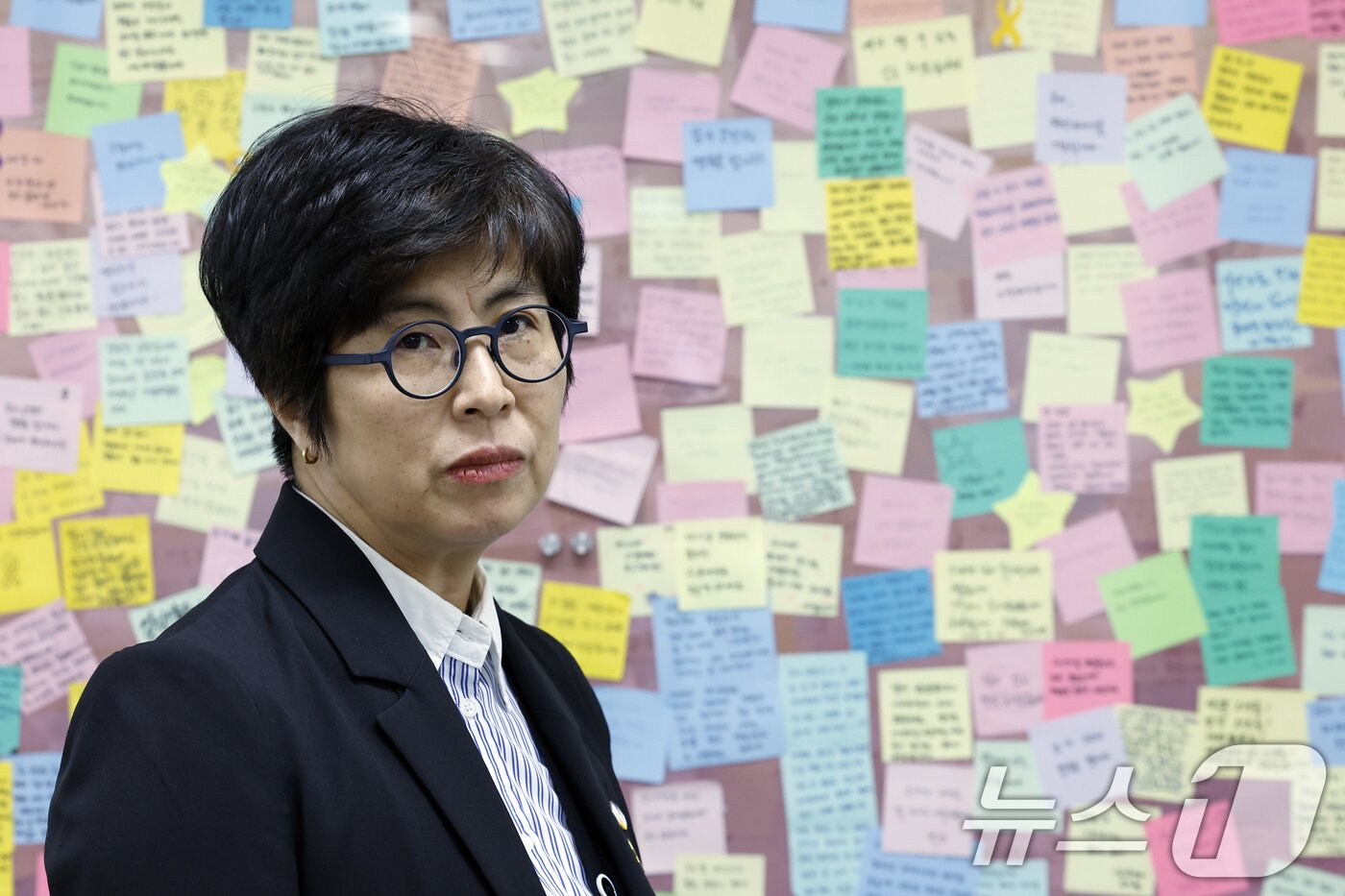 본문 이미지 - 박진 10·29 이태원참사 특별조사위원회&#40;이하 특조위&#41; 사무처장이 24일 오전 서울시 중구 저동1가 삼일대로 특조위 회의실에서 뉴스1과 인터뷰를 하고 있다. ⓒ News1 박정호 기자