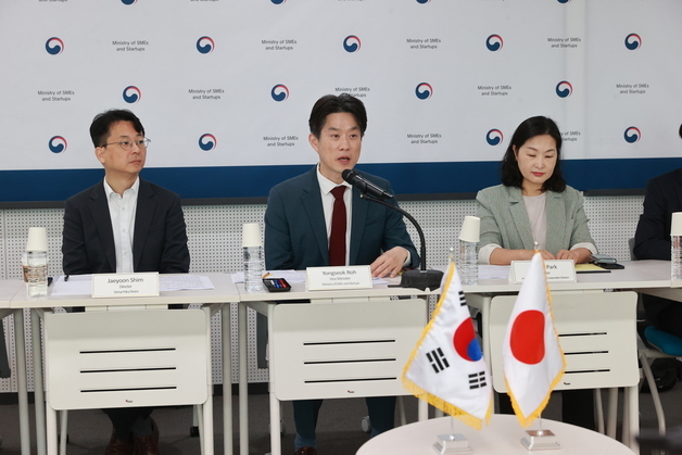 일본경제동우회와 만난 노용석 중기부 차관