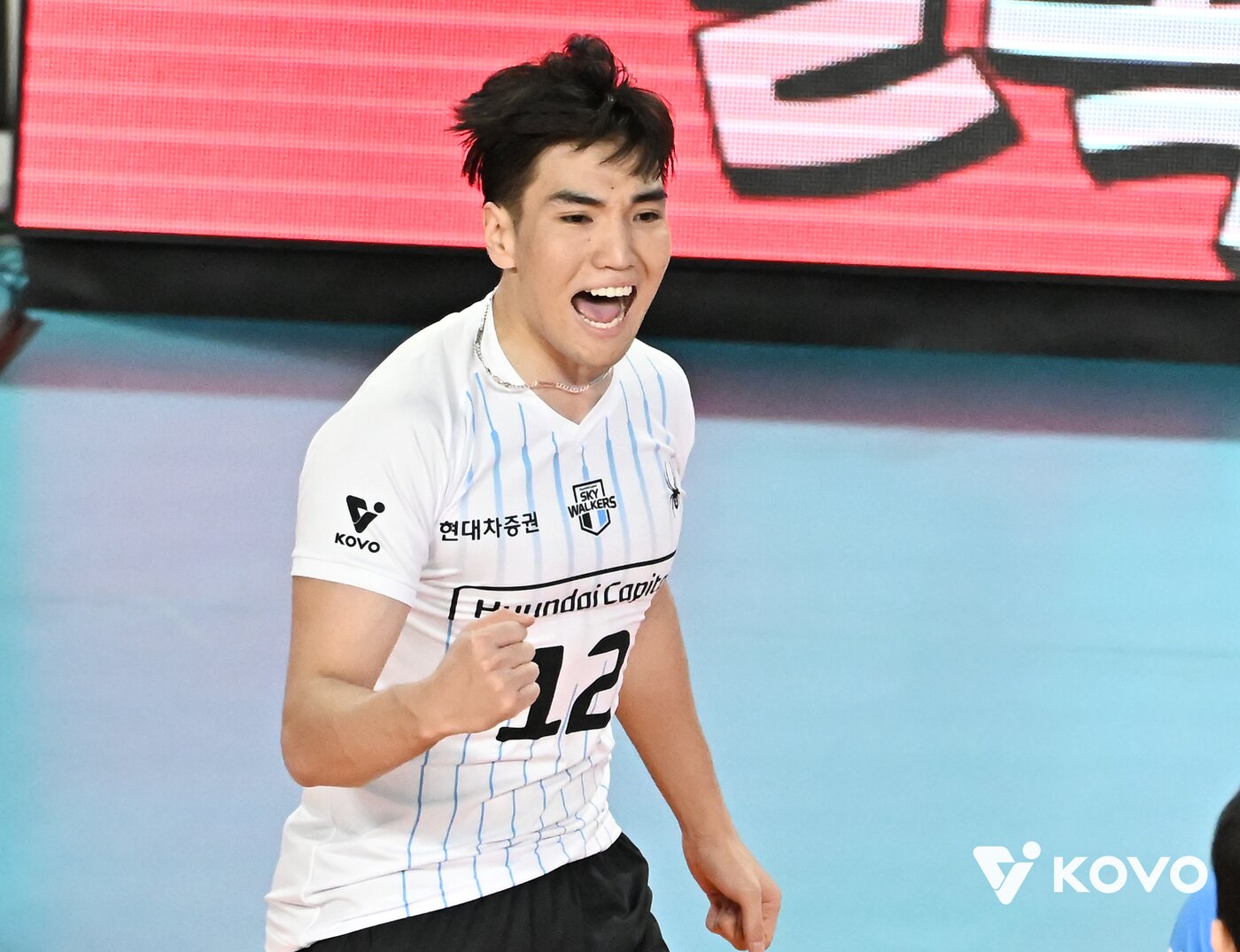 본문 이미지 - 현대캐피탈 바야르사이한. &#40;KOVO 제공&#41;