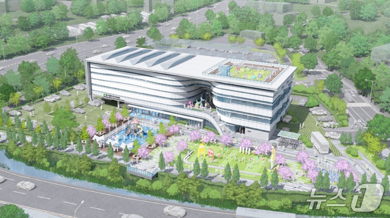 본문 이미지 - 어린이 국민체육센터 설계공모 당선작.&#40;청주시 제공. 재판매 및 DB금지&#41;/뉴스1