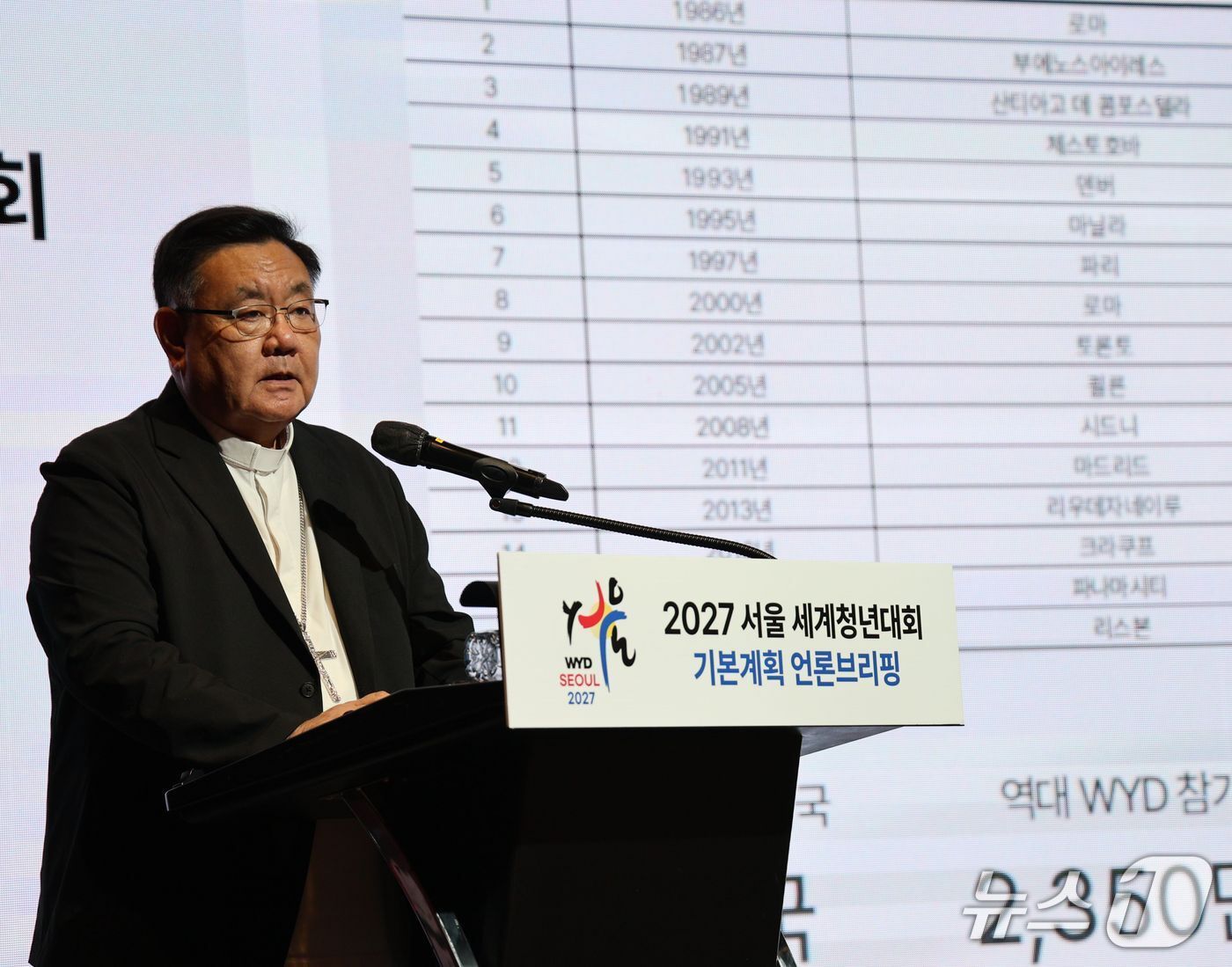 본문 이미지 - WYD 총괄 코디네이터 이경상 주교 &#40;제공 서울대교구&#41;