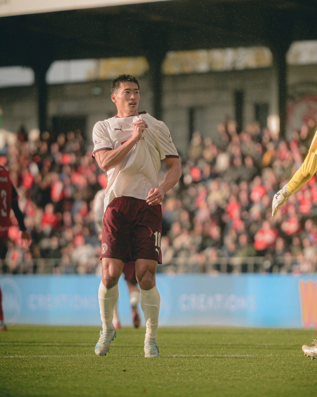 본문 이미지 - 미트윌란의 조규성. (미트윌란 페이스북 캡처)