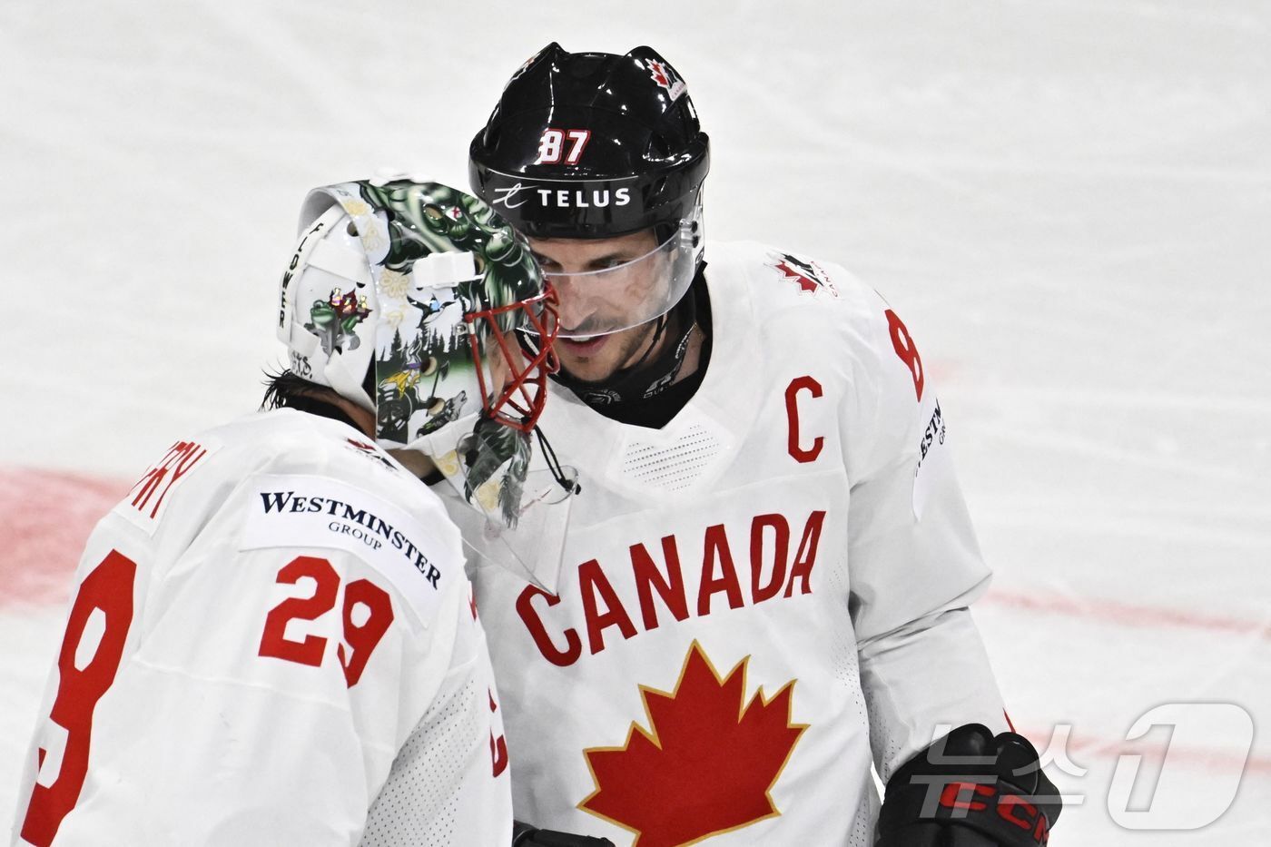 본문 이미지 - 캐나다 아이스하키 대표팀 주장 시드니 크로스비. ⓒ AFP=뉴스1