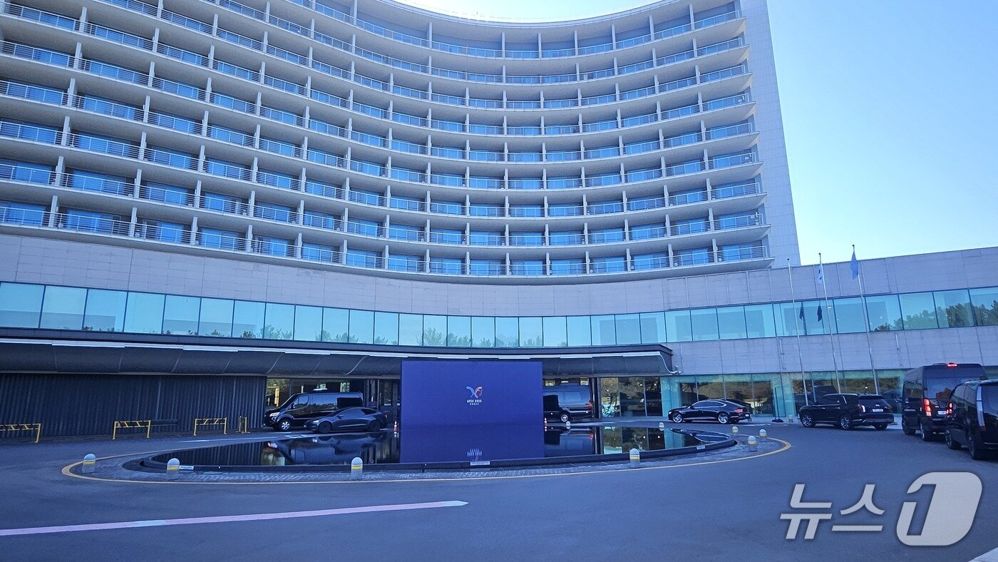 본문 이미지 - 다카이치 사나에 일본 총리가 묵는 것으로 알려진 라한셀렉트 경주.2025.10.28/뉴스1ⓒNews1 노민호 기자