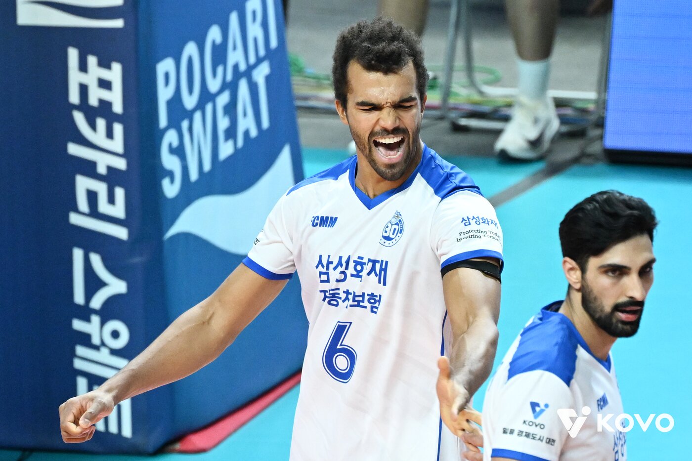 본문 이미지 - 삼성화재 미힐 아히. (KOVO 제공)