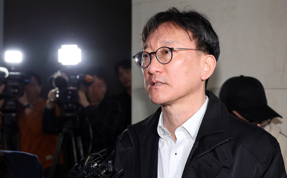 '순직해병 수사방해 혐의' 前 공수처 부장검사 2명 구속심사 출석(종합)