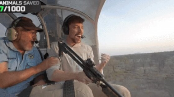 본문 이미지 - (미스터 비스트 유튜브 영상 갈무리)