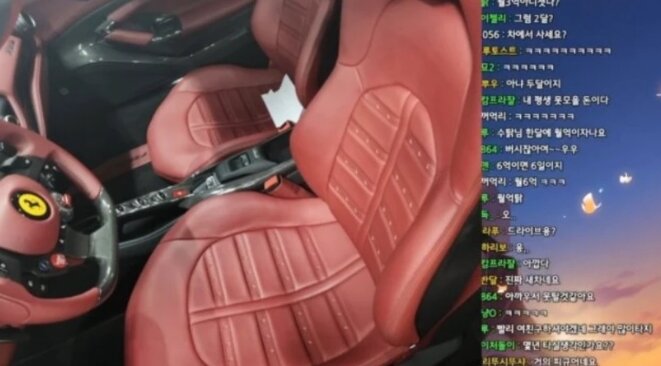 본문 이미지 - (유튜버 수탉이 공개한 보유 차량. 온라인 커뮤니티)