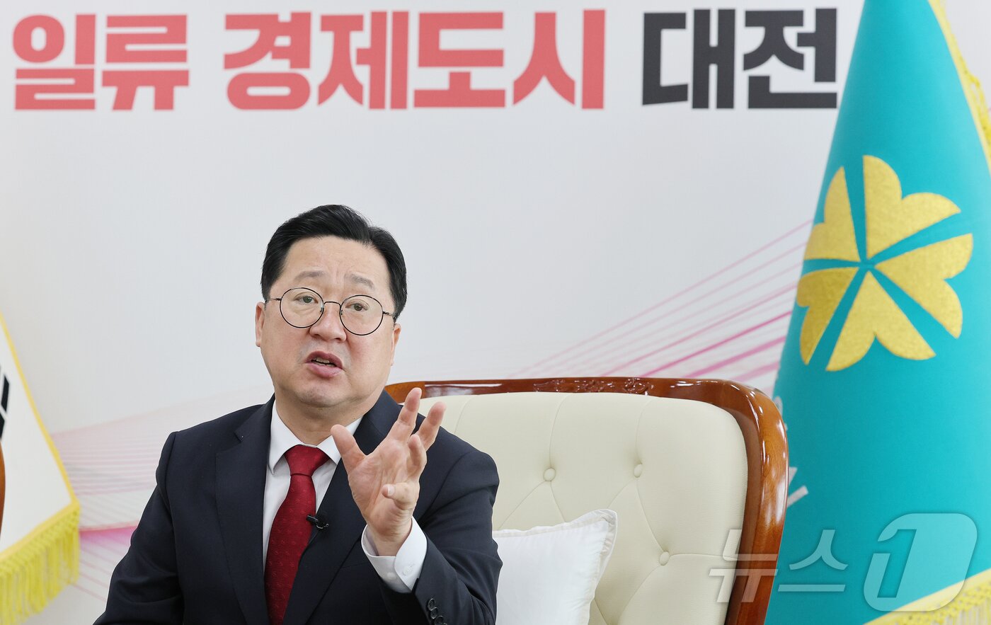본문 이미지 - 이장우 대전시장. 2025.10.29/뉴스1 ⓒ News1 김기태 기자