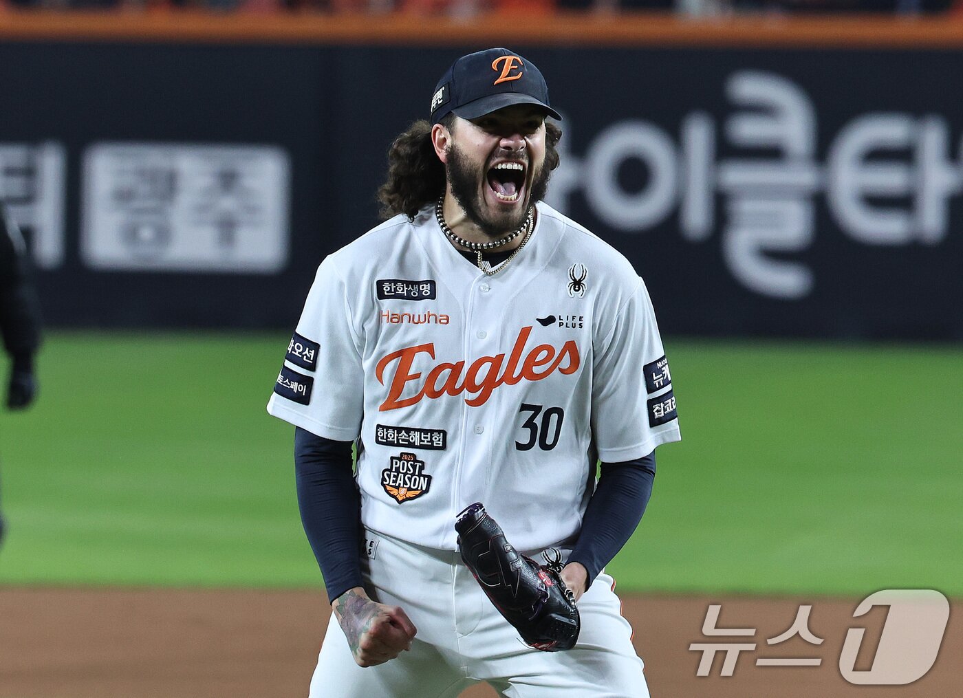 본문 이미지 - 한화 이글스 외국인 투수 코디 폰세. 2025.10.29/뉴스1 ⓒ News1 구윤성 기자
