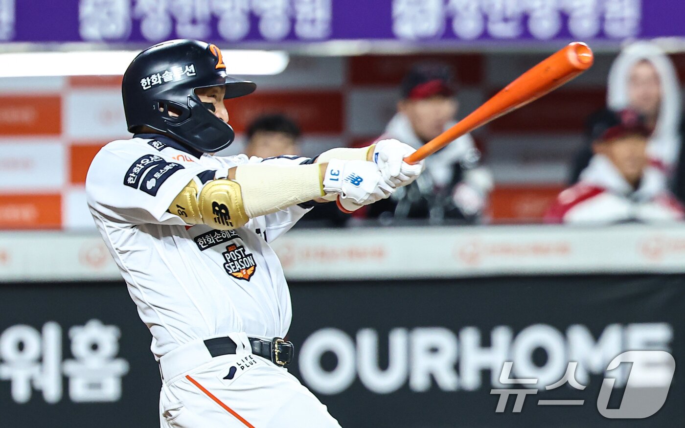 본문 이미지 - 한화 이글스 손아섭은 올해 KBO리그에서 안타를 기록하지 못하고 2군으로 내려갔다. 2025.10.29 ⓒ 뉴스1 김도우 기자