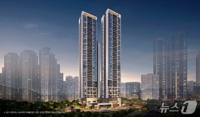 본문 이미지 - 부산 부산진구 부전동 '쌍용 더 플래티넘 서면' 투시도.(재판매 및 DB금지)