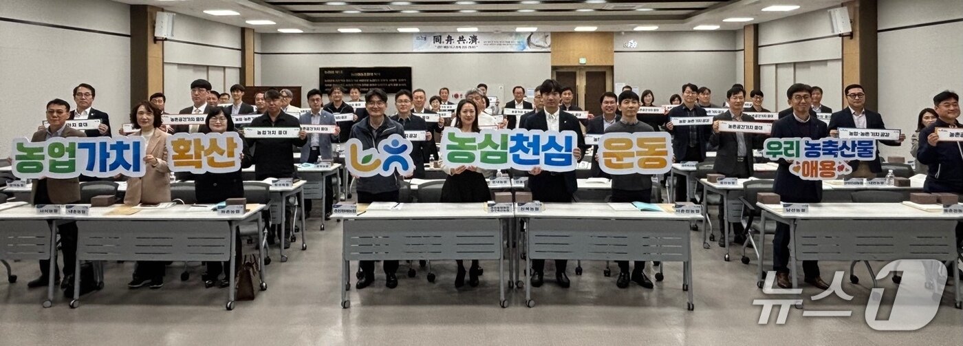 본문 이미지 - 강원농협, 3분기 농축협 심사분석 회의.&#40;농협 강원본부 제공. 재판매 및 DB금지&#41;/뉴스1