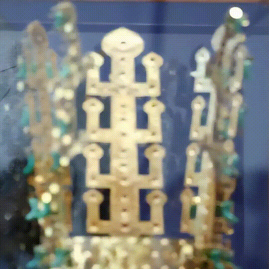 본문 이미지 - 인공지능(AI)으로 제작된 도널드 트럼프 미국 대통령이 신라 금관을 쓰고 멜라니아 트럼프 여사와 춤을 추는 영상이 온라인에서 화제가 되고 있다. (출처=엑스) 2025.10.30./뉴스1