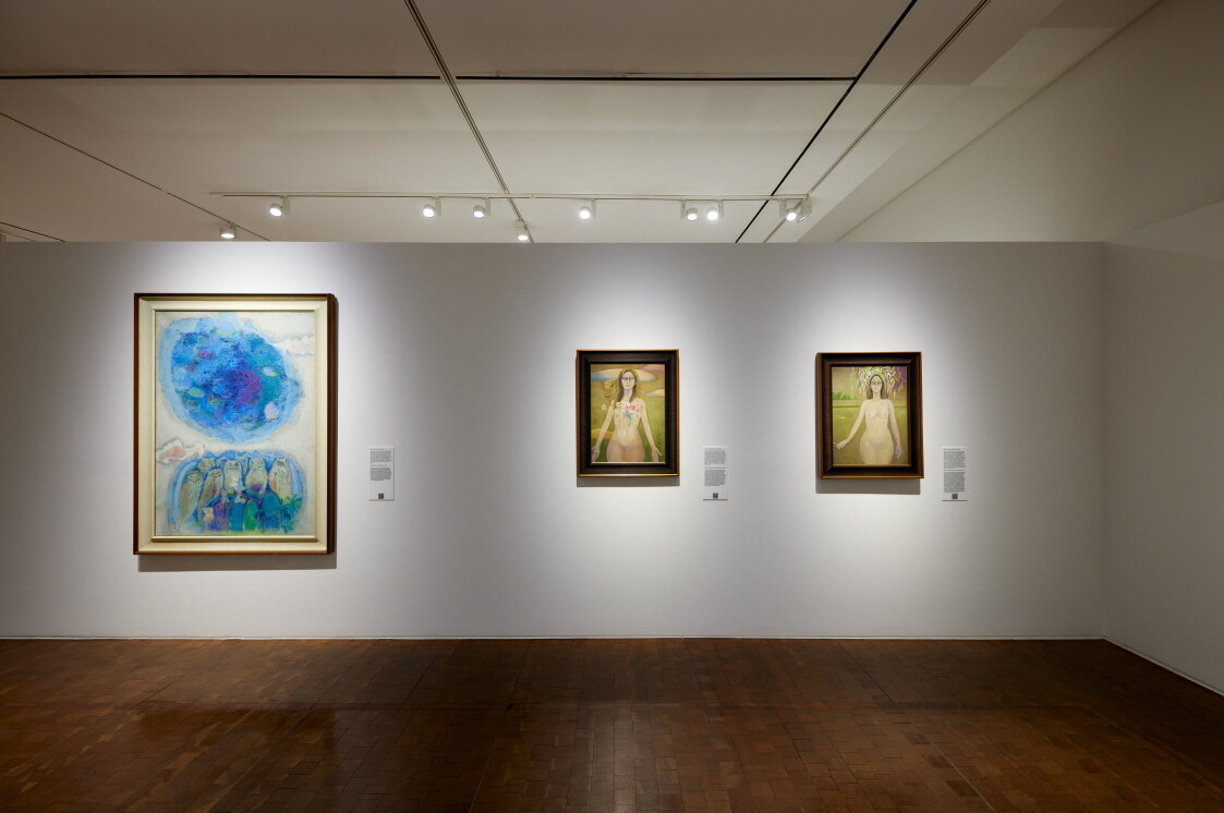 본문 이미지 - 천경자 탄생 100주년 기념전 _영혼을 울리는 바람을 향하여_ 전시 전경 &#40;서울시립미술관 제공&#41;