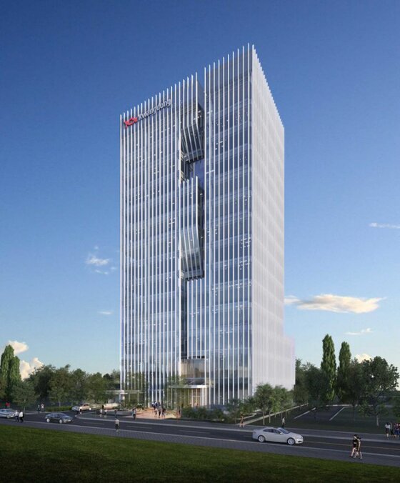 본문 이미지 -  광동과천타워 조감도. &#40;광동제약 제공&#41;