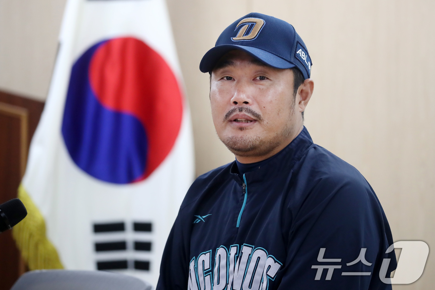 (대구=뉴스1) 공정식 기자 = 6일 대구 삼성라이온즈파크에서 열리는 프로야구 '2025 신한 SOL뱅크 KBO 리그' 와일드카드 결정전 삼성 라이온즈와 NC 다이노스의 경기를 앞 …