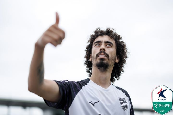 본문 이미지 - 전남 드래곤즈 발디비아. &#40;한국프로축구연맹 제공&#41;