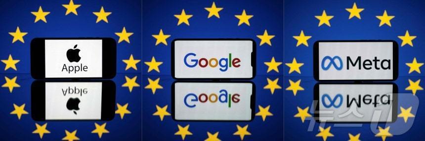 본문 이미지 - COMBO-FILES-FRANCE-EU-TECHNOLOGY-MEDIA-LEGISLATION ⓒ AFP=뉴스1