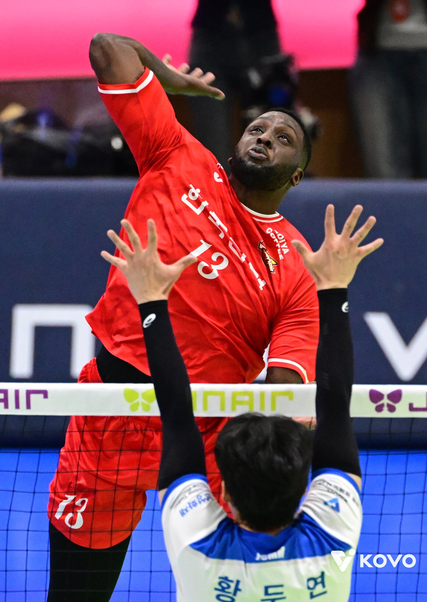 본문 이미지 - 한국전력 베논. &#40;KOVO 제공&#41;