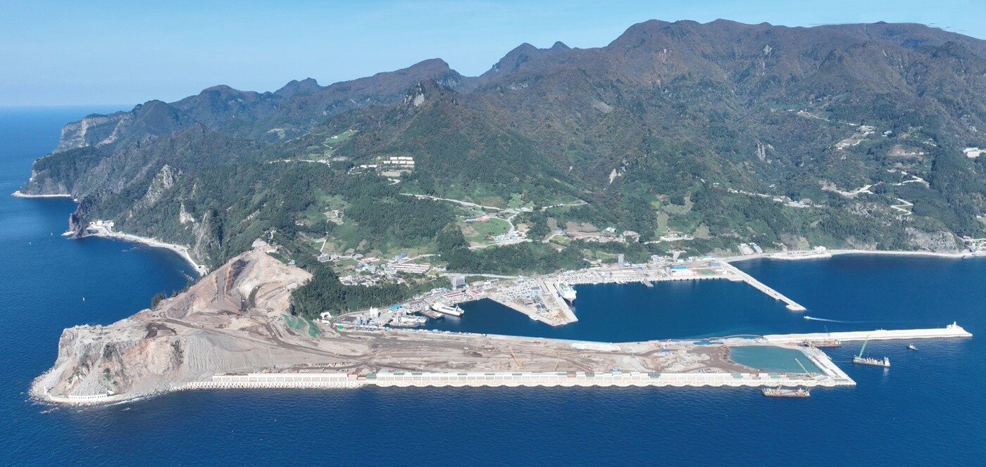 본문 이미지 - 울릉공항 건설 현장.&#40;국토교통부 제공&#41;/뉴스1 ⓒ News1  